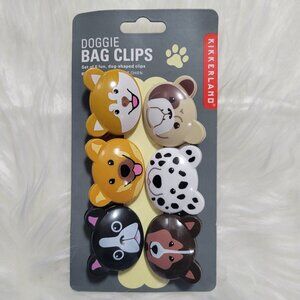 Kikkerland Dog Bag Clips Set